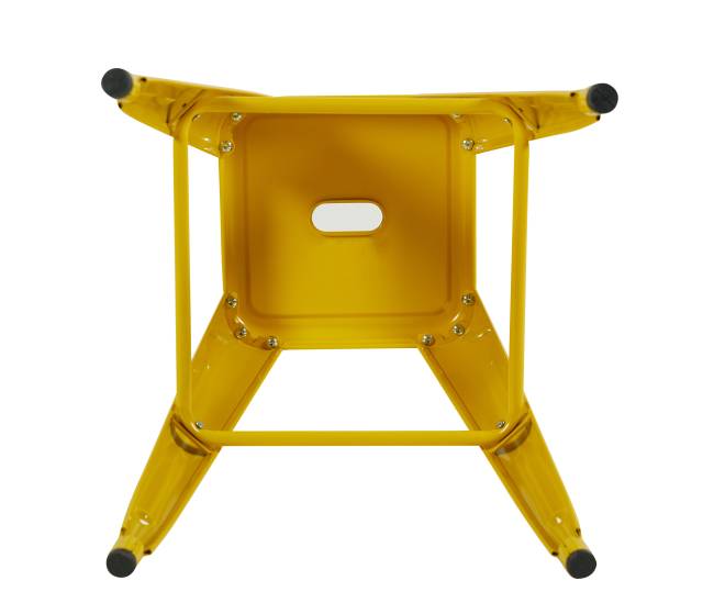 Стул барный TOLIX желтый глянцевый KD