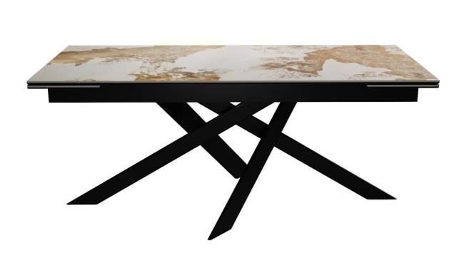 Стол DikLine EKX180, Керамика PANDORA глянец, опоры черные