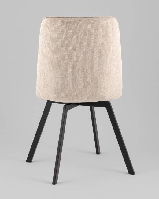 Стул Pleid вращающийся кремовый 2 шт.