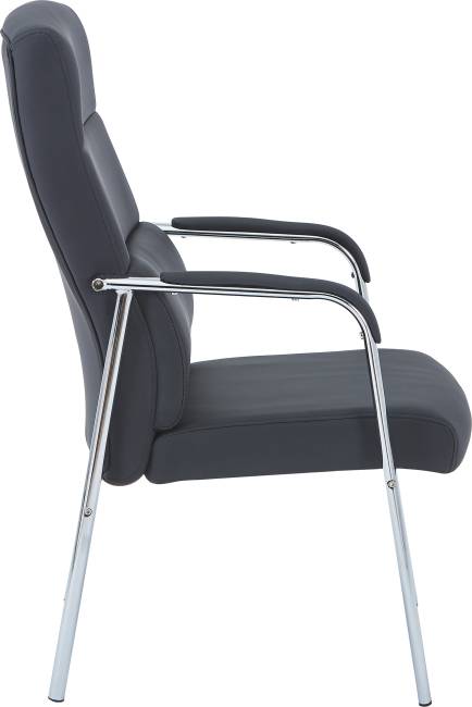 Кресло Everprof City Экокожа Черный