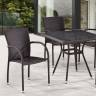 Комплект плетеной мебели T283BNT-W2390/Y282A-W52 Brown 4Pcs