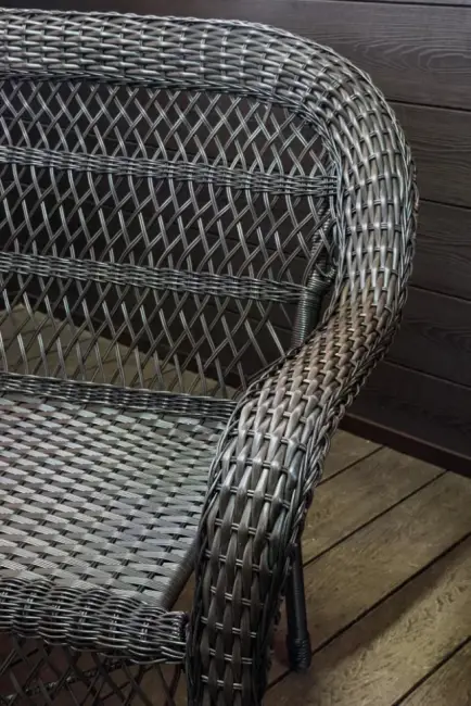 Обеденная группа GIZA XL (Гиза) коричневая из искусственного ротанга