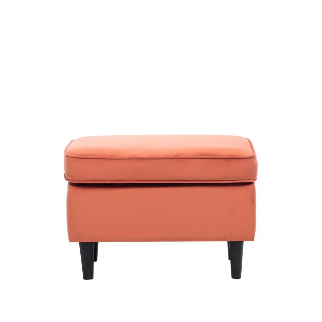 Пуф Leset Микс V39 оранжевый Венге