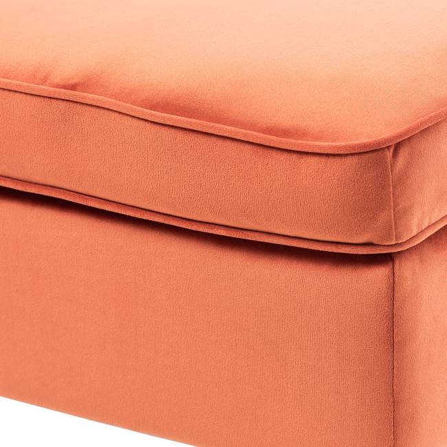 Пуф Leset Микс V39 оранжевый Венге