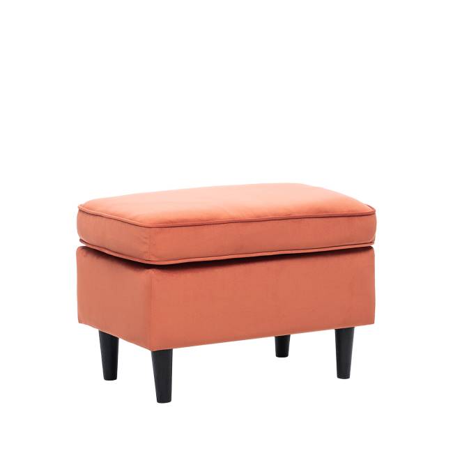 Пуф Leset Микс V39 оранжевый Венге