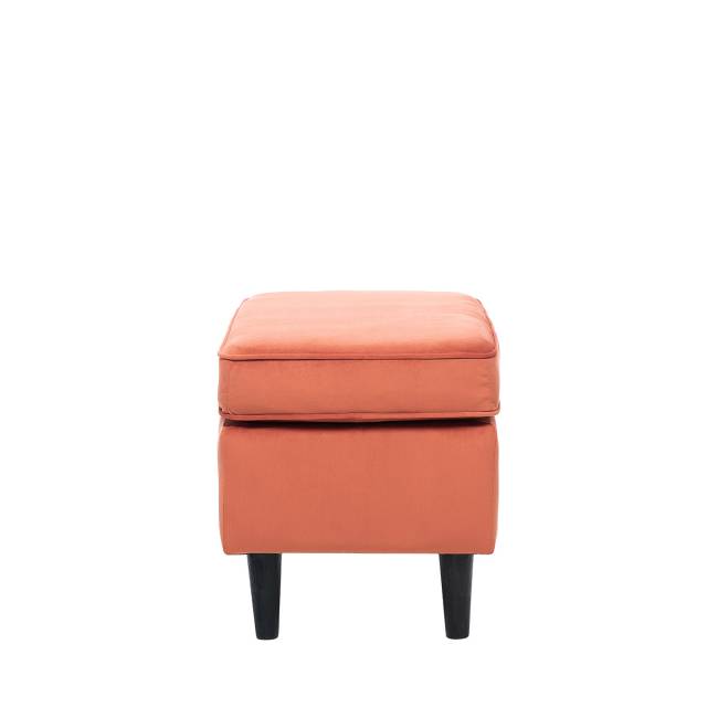 Пуф Leset Микс V39 оранжевый Венге