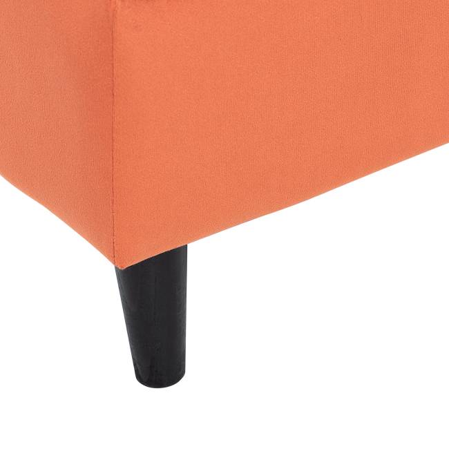 Пуф Leset Микс V39 оранжевый Венге