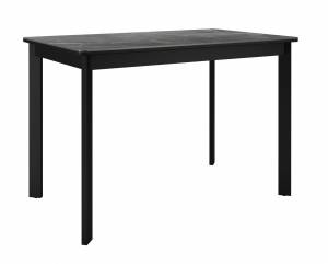 Стол DikLine LK110 Керамика Черный мрамор/подстолье черное/опоры черные