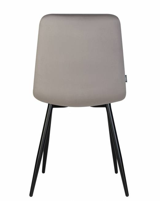 Стул обеденный DOBRIN CHILLY, Темно-серый Holland 18, основание черное