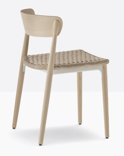 Стул деревянный Nemea беленый ясень 520х500х765 мм Стул деревянный Nemea беленый ясень 520х500х765 мм