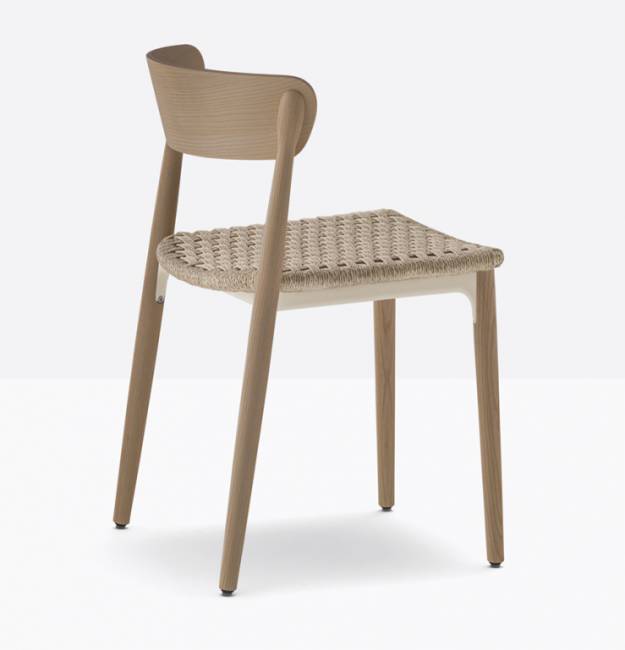 Стул деревянный Nemea беленый ясень 520х500х765 мм Стул деревянный Nemea беленый ясень 520х500х765 мм