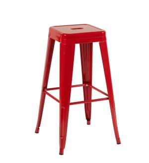 Стул барный TOLIX красный глянцевый KD
