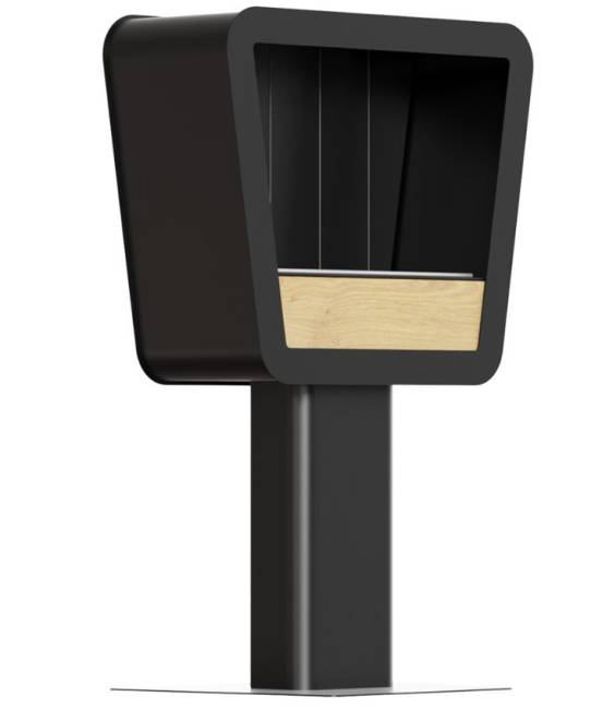 Биокамин напольный Kratki Prismo TUV