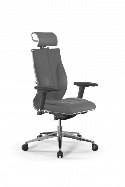 Кресло Samurai M3-11D - Infinity /Kc06/Wm06/D03P/H2cL-3D(M26.B32.G25.W03), серый