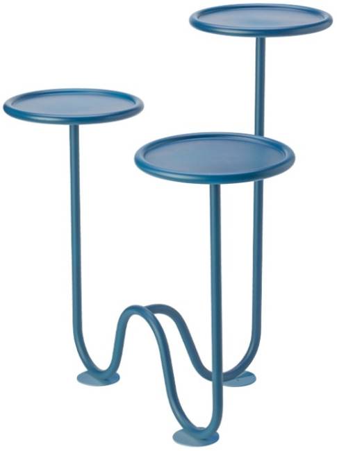 Подставка для цветов напольная Mimosa нефтяной синий 580х420х620 мм Подставка для цветов напольная Mimosa нефтяной синий 580х420х620 мм