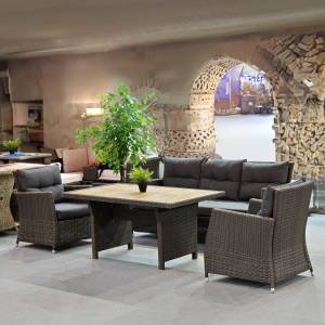 Комплект плетеной мебели AFM-308G Brown/Grey Комплект плетеной мебели AFM-308G Brown/Grey