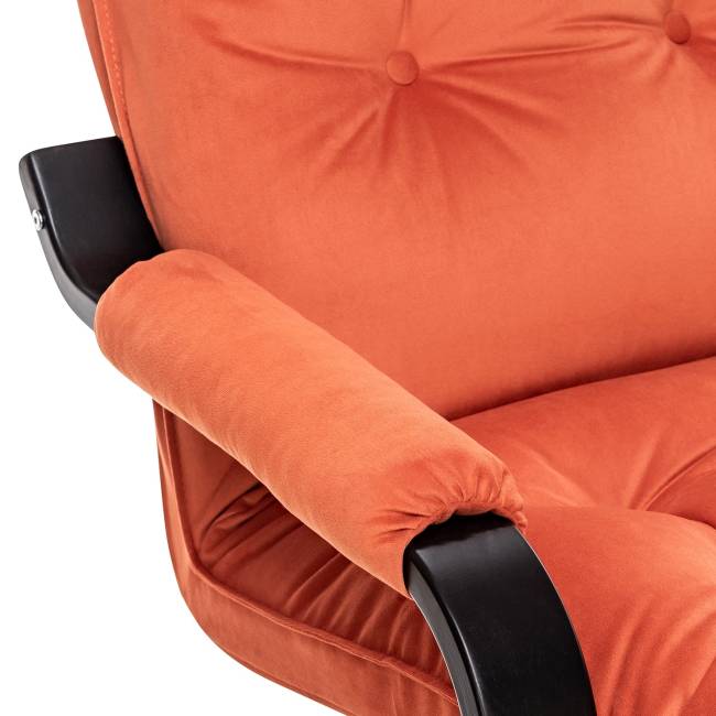 Кресло-трансформер Leset Оливер Венге V39 оранжевый