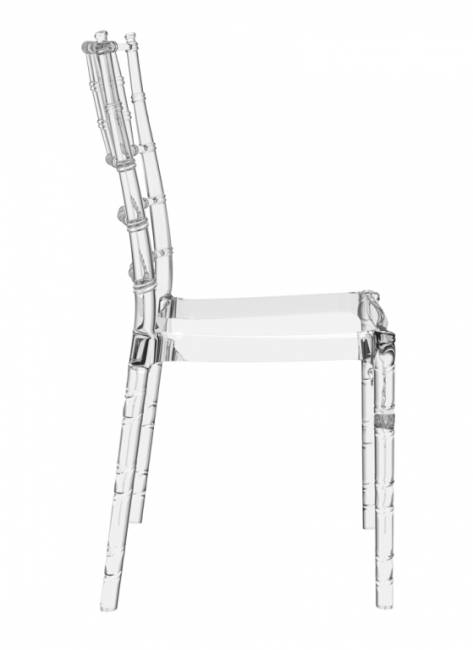 Стул прозрачный Chiavari прозрачный 450х510х910 мм