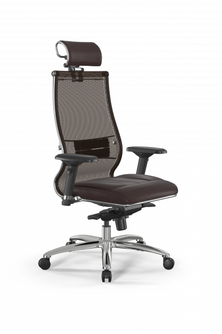 Кресло Samurai L2-6D - TS+Infinity /Kc00/Wm06/D04P/H2cL-3D(M06.B31.G04.W03), темно-коричневый