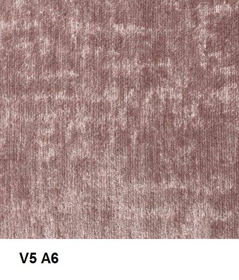 Стул с обивкой Finn черный матовый никель, розовый 480х530х780 мм