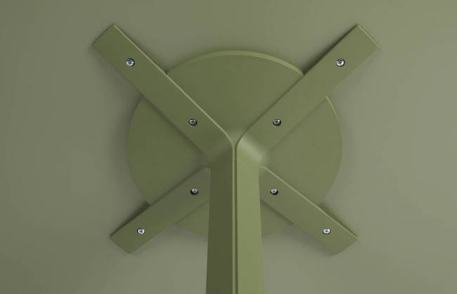 Подстолье металлическое барное Frasca High Fix Special агава 450х450х1070 мм