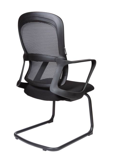 Кресло офисное / Плэй CF / Play CF  / черный пластик / черная ткань