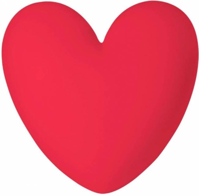 Светильник пластиковый настенный Сердце Love Lighting красный 400х200х400 мм