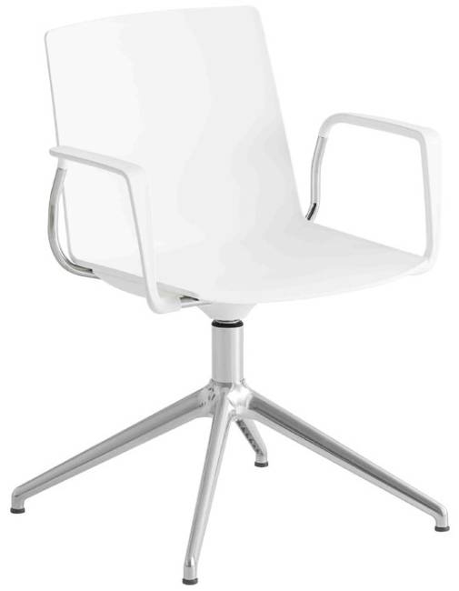 Кресло офисное пластиковое Jubel L BR 585х500х830-920 мм Кресло офисное пластиковое Jubel L BR 585х500х830-920 мм