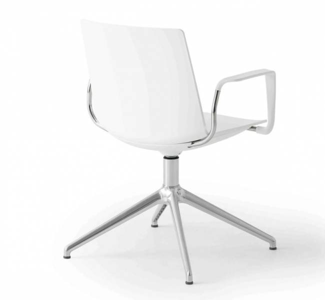 Кресло офисное пластиковое Jubel L BR 585х500х830-920 мм Кресло офисное пластиковое Jubel L BR 585х500х830-920 мм