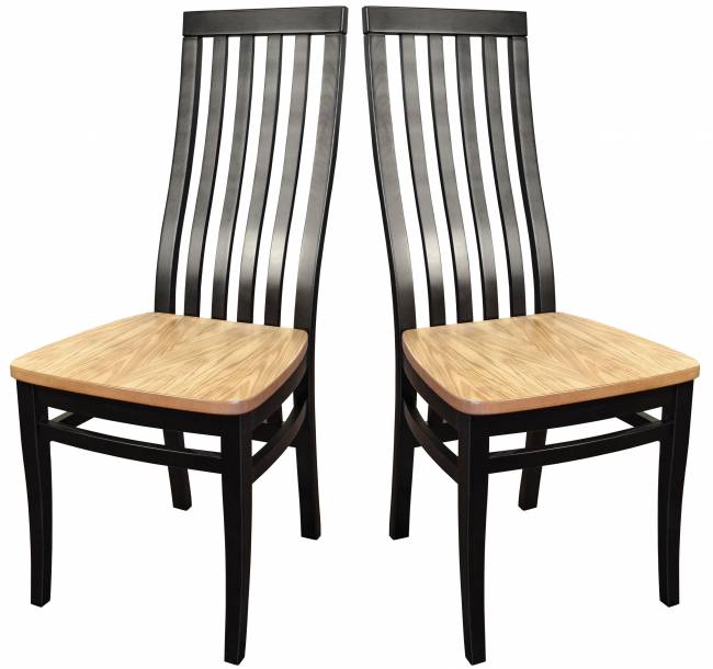 Стул Мариус М 50 дуб/черный