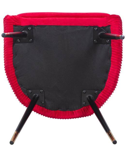 Стул обеденный DOBRIN MARY, малиновый велюр (1922-14)