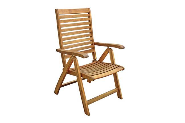 Стул из акации KARO высокий