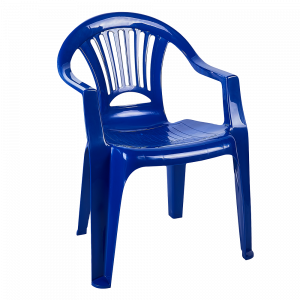 Кресло пластиковое Луч, синий