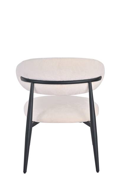 Кресло лаунж Ayla молочный 2 шт.