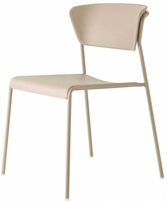 Стул пластиковый Lisa Technopolymer Go Green тортора 510х540х760 мм