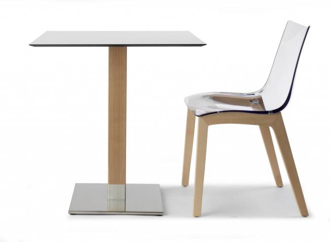 Подстолье деревянное Natural Tiffany натуральный бук, сатинированный стальной 400х400х730 мм Подстолье деревянное Natural Tiffany натуральный бук, сатинированный стальной 400х400х730 мм