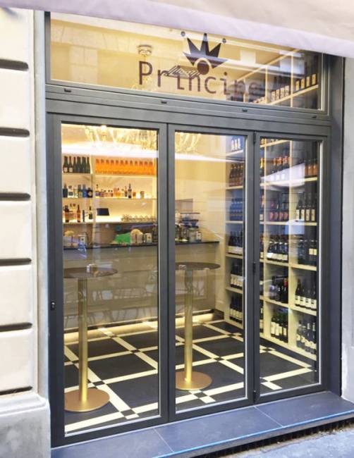 Подстолье металлическое барное Tiffany матовое золото Ø450х1090 мм