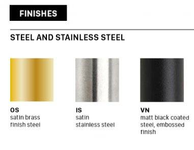 Подстолье металлическое Tiffany сатинированная сталь Ø450х500 мм