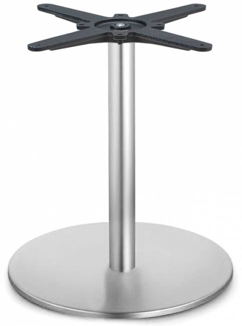 Подстолье металлическое Tiffany сатинированная сталь Ø450х500 мм