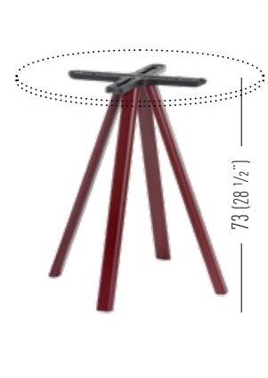 Подстолье металлическое Norman