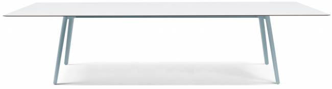 Стол ламинированный Squid голубой, белый 2990х1200х730 мм