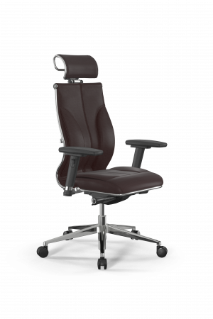 Кресло Samurai M3-11D - Infinity /Kc06/Wm06/D03P/H2cL-3D(M26.B32.G25.W03), темно-коричневый