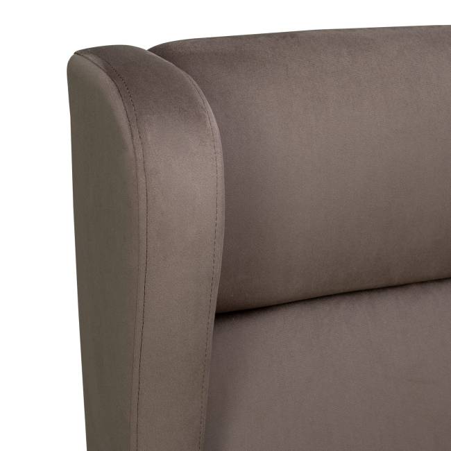 Кресло Leset Хилтон V23 молочный шоколад Венге