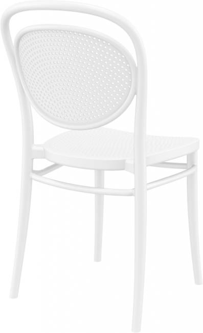 Стул пластиковый Marcel белый 450х520х850 мм
