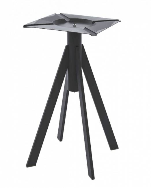 Подстолье металлическое Fuozleg черный 530х530х730 мм