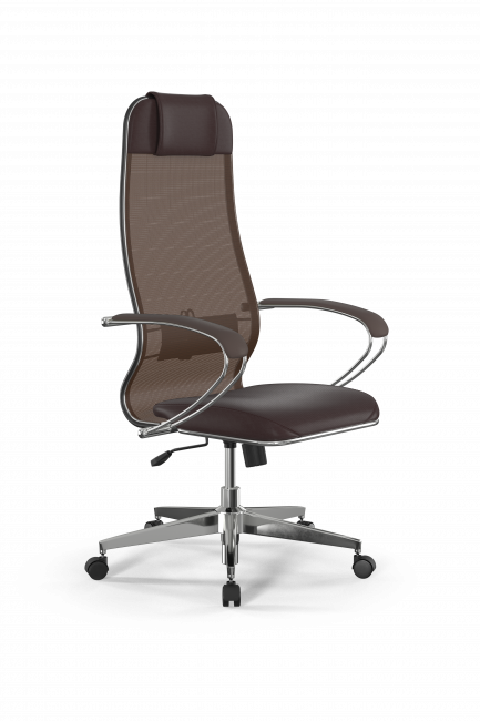 Кресло Sit 10 B1-115K - X2+Extra /Um00/Wm12/K1cL(M09.B22.G18.W02), темно-коричневый