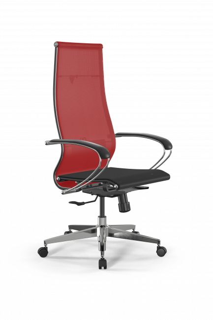 Кресло SynchroSit 10 B1-107K - T /Km00/Nb00/K1cL(M20.B22.G18.W02), красный-черный