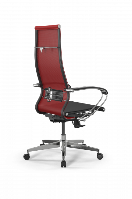 Кресло SynchroSit 10 B1-107K - T /Km00/Nb00/K1cL(M20.B22.G18.W02), красный-черный