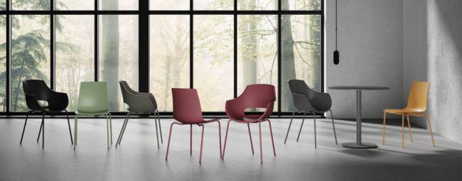 Стул пластиковый на полозьях X-Treme S Sled Pro тортора 530х490х840 мм