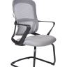 Кресло офисное / Плэй CF / Play CF  / черный пластик / серая ткань / серая сидушка